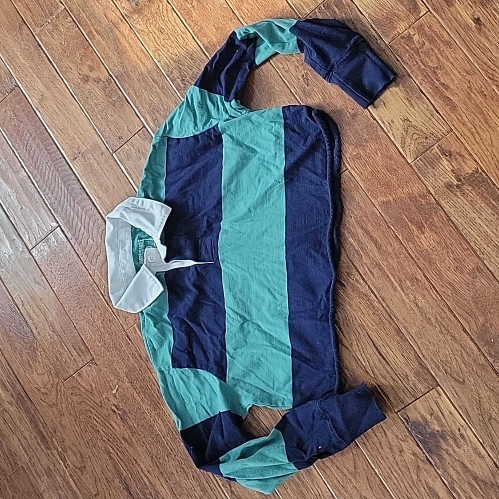 American eagle cropped Polo top